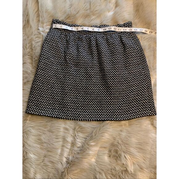 J Crew Factory Skirt Womens Size 10 Sidewalk Jacquard G8319 Elastic Waist Stretc - Picture 8 of 9